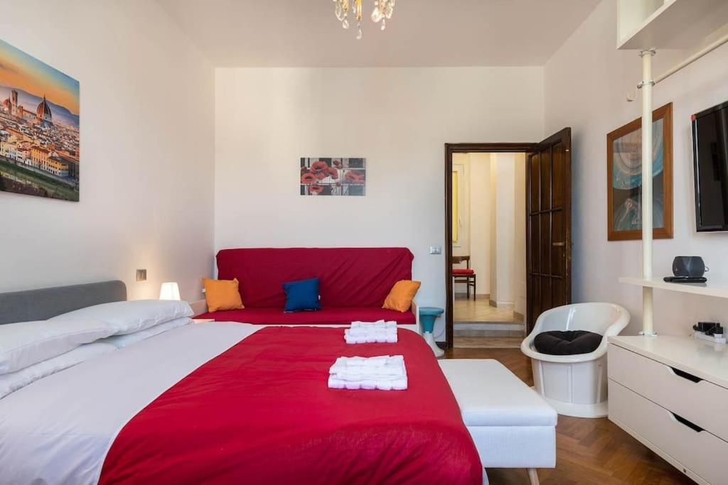 DuomoElegant Apartment In The Center Of ฟลอเรนซ์ ภายนอก รูปภาพ
